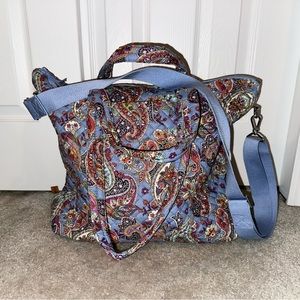 Vera Bradley Provence Paisley Slouchy Tote Bag